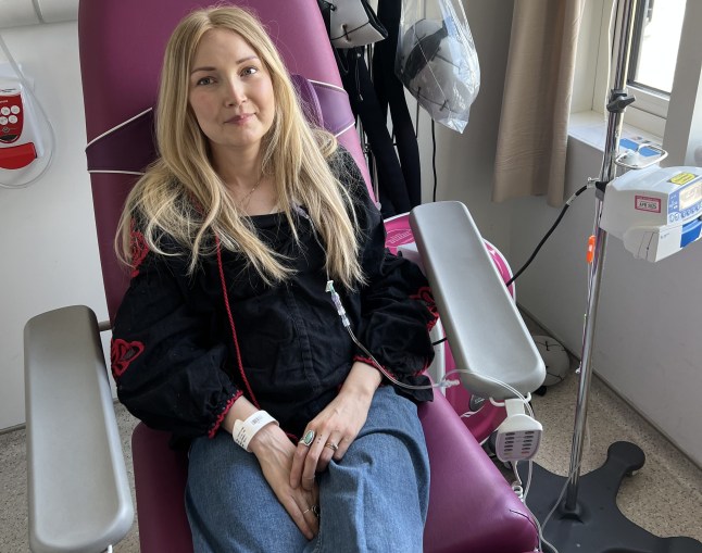 Anthony said Leanne has been 'incredibly strong' since her cancer battle started seven years ago