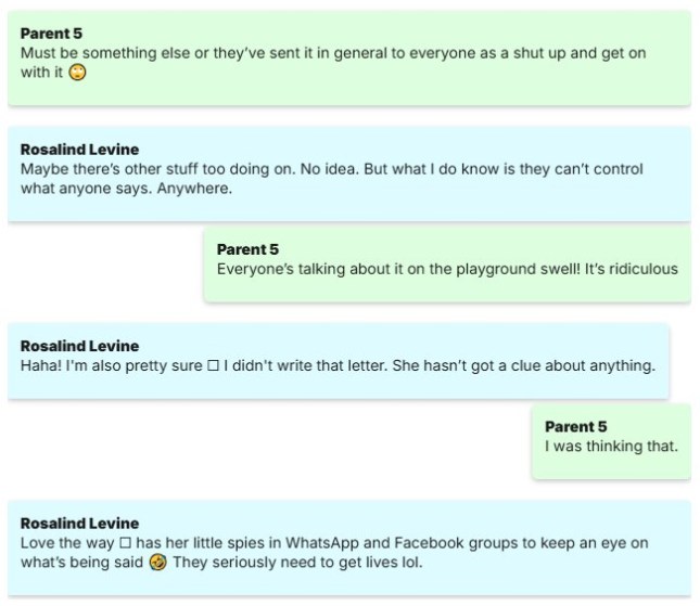 The school WhatsApp messages that led to six police officers raiding 'reasonable' couple's home before arresting them and holding them in a cell