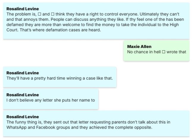 The school WhatsApp messages that led to six police officers raiding 'reasonable' couple's home before arresting them and holding them in a cell