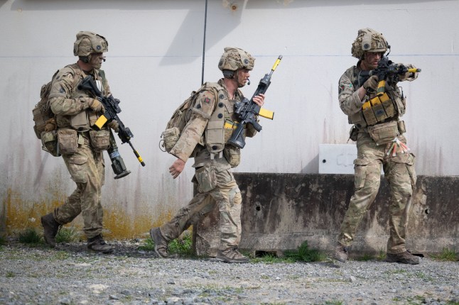Soldiers from the Royal Welsh