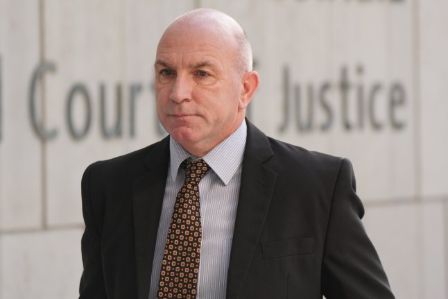 Former Kilkenny hurler DJ Carey arrives at the Criminal Courts of Justice in Dublin where he is charged with inducing people to pay him money after fraudulently claiming to have cancer. Picture date: Wednesday July 2, 2025. PA Photo. Photo credit should read: Niall Carson/PA Wire