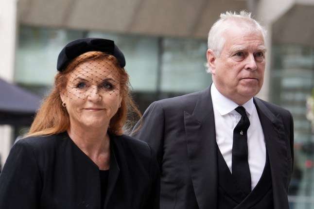 Sarah Ferguson and former Prince Andrew