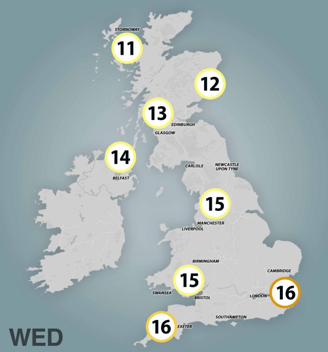 Met Office confirms Bonfire Night 2025 weather forecast weather map
