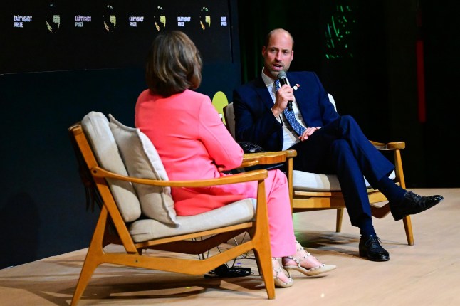 Mandatory Credit: Photo by Victoria Jones/Shutterstock (15691675cb) Prince William speaks on stage. The Summit will be attended by CEOs, representatives from government, Earthshot Prize Finalists, Indigenous leaders and youth advocates. During the Summit, His Royal Highness will take part in a Fireside Discussion with Christiane Amanpour, Chief International Anchor for CNN and host of The Earthshot Prize Summit Impact Assembly. The Earthshot Prize Summit Impact Assembly, Pier Maua, Rio de Janeiro, Brazil - 05 Nov 2025 His Royal Highness will attend the Earthshot Prize Impact Assembly, which forms part of the three-day Earthshot Prize Summit taking place in the city. The event will showcase impactful and transformative stories from the Earthshot network over the past year as well as highlighting some of the most significant investments which will help propel Finalists' solutions forward.