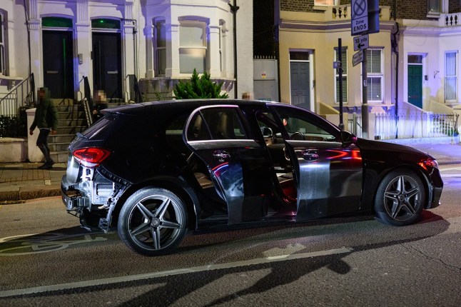 Police operation in the West End, London.