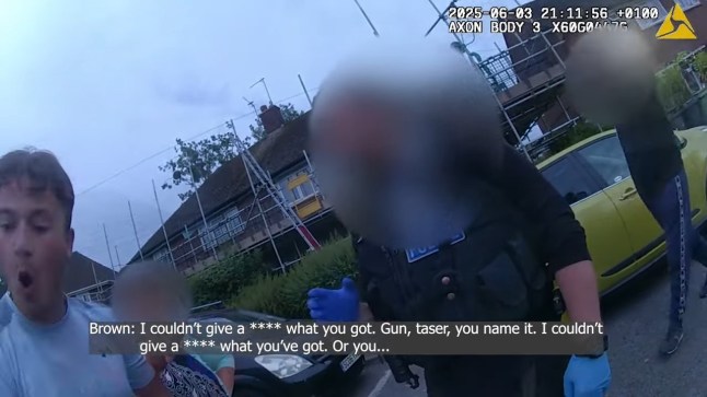 Davey Brown posed as a wheelchair user and stole beer from a Staplehurst supermarket A violent robber posed as a wheelchair user to steal from a Staplehurst supermarket before assaulting a security guard. Davey Brown has now been jailed after launching stolen beer cans at a member of staff who tried to stop him leaving the store. Brown?s crime spree started when the car he was driving to the shops struck a stationary vehicle in Four Elms Road, Edenbridge, on the evening of 3 June 2025. When the victim got out Brown drove at her before speeding from the scene through a red light. He arrived at Sainsbury?s in Station Road a short while later and pretended to be a wheelchair user, assisted by an accomplice. He then hid two crates of beer beneath a jacket on his lap and attempted to leave without paying.