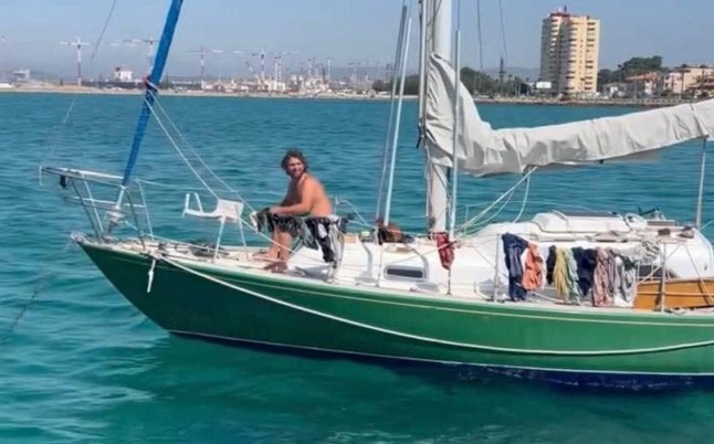 Jemsie on a boat. // The family of a sailor who vanished on the Spanish island of Gran Canaria have said they have discovered the burnt remains of an iPad and a phone. James 'Jemsie' Nunan, from Colchester in Essex, disappeared in August while on an around-the-world trip in his vessel. A search for Jemsie ensued and he was traced to visiting a kebab shop in the island capital Las Palmas on August 19 - with his Irish passport around his neck. Police found his boat 100 miles (160km) from his last known location in Las Palmas and CCTV captured him on August 19 at a police station reporting his passport lost. Photo released 23/11/2025