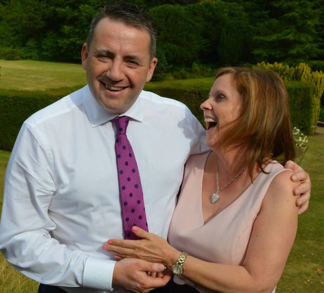 John Hunt BBC racing commentator - dad John Hunt is pictured with his wife Carol, who was killed alongside two of their two daughters