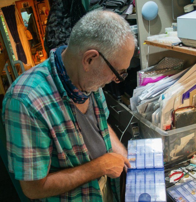 Jonathan Blake - one of the first men to be diagnosed with HIV in the UK