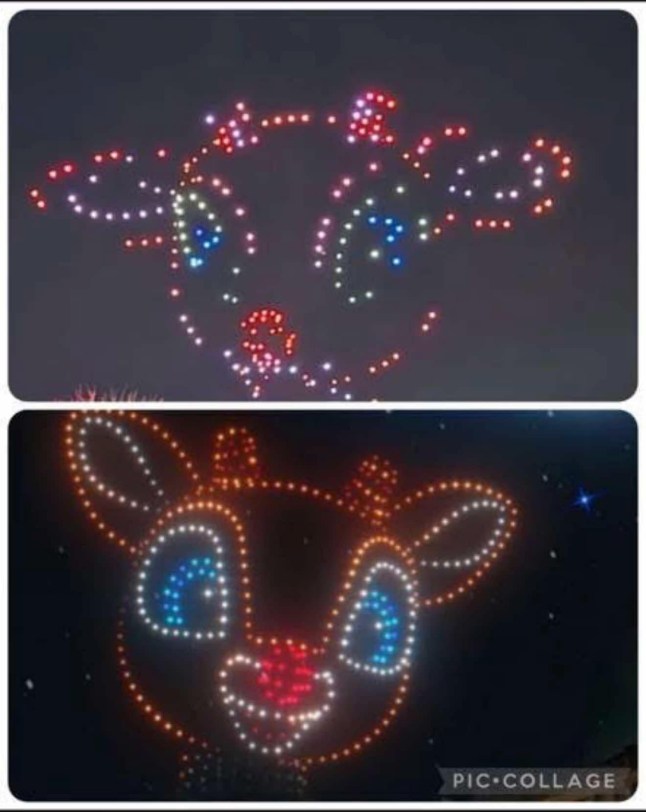 Ardingly's Christmas drone show is the new Willy Wonka Experience