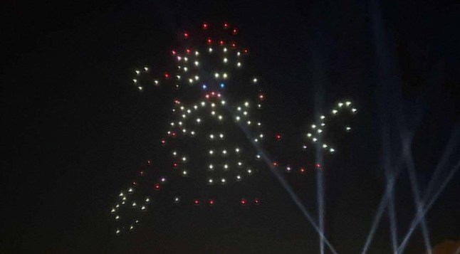 Ardingly's Christmas drone show is the new Willy Wonka Experience