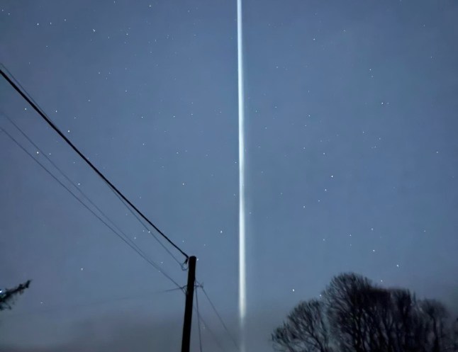 North Yorkshire Weather Updates 2h ? 5.30 What on earth have we just witnessed in the sky looking Northeast? Did anybody else see it?