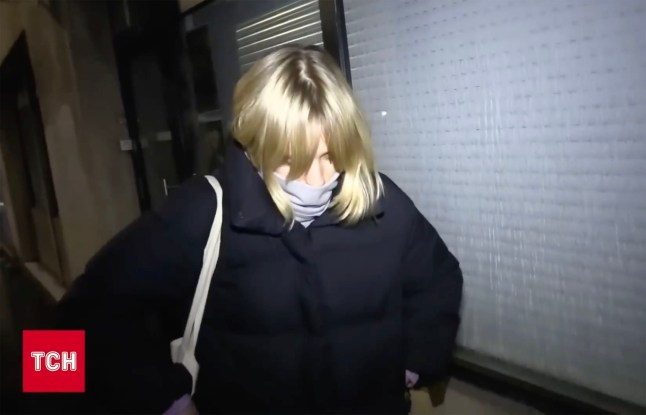 Vladimir Putin???s reported secret daughter Luiza Rozova, now 22, is filmed as she is confronted by Ukrainian TSN journalists in Paris, France