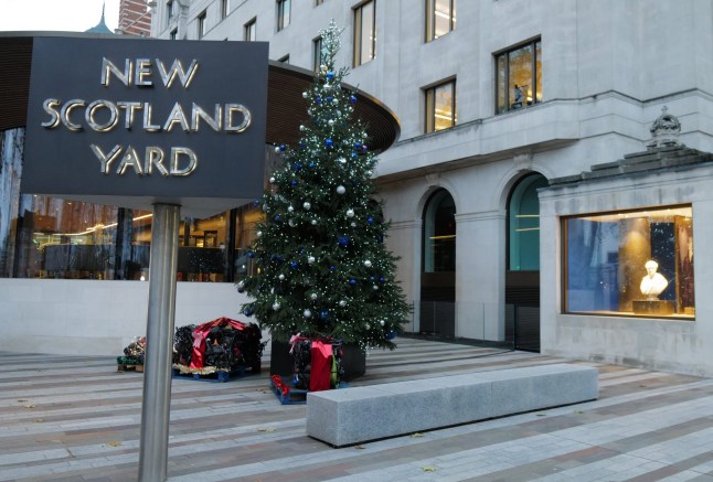 W8media. W8media Sir Mark Peter Rowley . Sir Mark Peter Rowley Commissioner of the Metropolitan Police Service gives a talk about the new crackdown on illegal e-bikes and electric scooters throughout the capital and battling the crime figures. A heavy police presence at Cambridge circus with over 60 officers stopping and checking e-bikes, any found to be illegal are seized and crushed-pictured 30 bikes by the bottom of the met police xmas tree by Scotland Yard. 05/12/2025.
