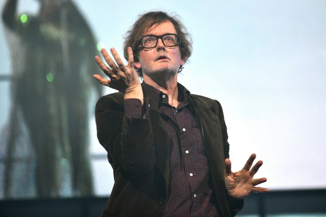 LONDON, ENGLAND - JUNE 13: Jarvis Cocker of Pulp performs during the 'You Deserve More' tour, at The O2 Arena on June 13, 2025 in London, England. (Photo by Jim Dyson/Getty Images)
