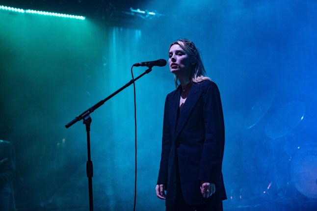 Mandatory Credit: Photo by Dan Reid/Shutterstock (12839192v) Wolf Alice - Ellie Rowsell Wolf Alice in concert, O2 Guildhall, Southampton, UK - 07 Mar 2022