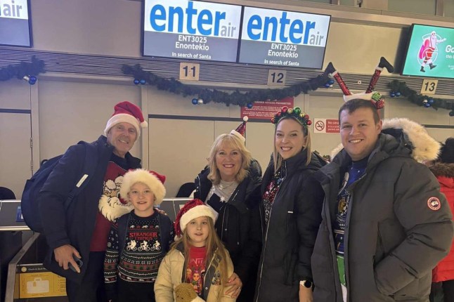Hundreds of kids were left in tears after a flight to visit Santa in Lapland was axed on the runway. Families had forked out thousands of pounds for a festive day-trip experience from Glasgow Airport to Finland on Thursday, December 11.