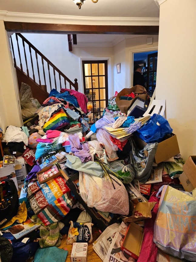 The mess left in Nevena Khediri's property. A woman owed ??40,000 in unpaid rent by a 'tenant from hell' slammed them for leaving her home packed to the brim with rubbish - and a rodent infestation. Nevena Khediri, 51, rented out her immaculate five-bedroom house two years ago (September 2023) following the breakdown of her marriage. Mother-of-two Nevena said the tenant who moved into the house in Camberley, Surrey, seemed normal at first, but stopped paying rent in October 2024. In desperation, Nevena began the process of having the tenant evicted through a long legal battle, letters to MPs, and the instruction of bailiffs. Photo released 15/12/2025