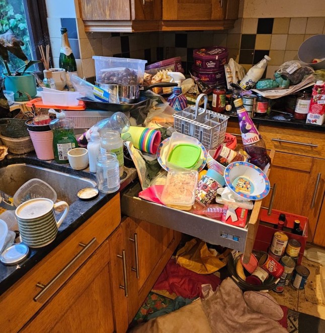 The mess left in Nevena Khediri's property. A woman owed ??40,000 in unpaid rent by a 'tenant from hell' slammed them for leaving her home packed to the brim with rubbish - and a rodent infestation. Nevena Khediri, 51, rented out her immaculate five-bedroom house two years ago (September 2023) following the breakdown of her marriage. Mother-of-two Nevena said the tenant who moved into the house in Camberley, Surrey, seemed normal at first, but stopped paying rent in October 2024. In desperation, Nevena began the process of having the tenant evicted through a long legal battle, letters to MPs, and the instruction of bailiffs. Photo released 15/12/2025