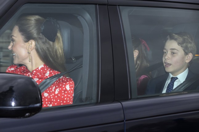 Royal family christmas lunch at Buckingham Palace Featuring: Catherine, Princess of Wales with Prince George Where: London, United Kingdom When: 16 Dec 2025 Credit: Cover Images **All usages and enquiries, please contact info@cover-images.com - +44 (0)20 3397 3000NOT AVAILABLE FOR HELLO MAGAZINE**