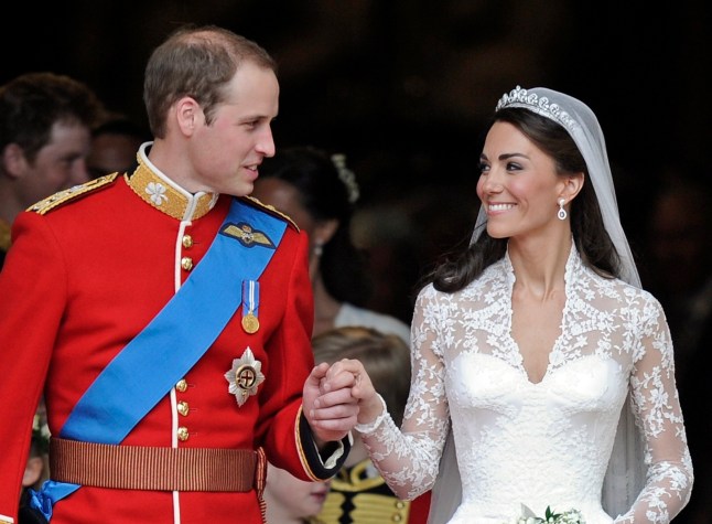 FILE - Britain's Prince William and his wife Kate, Duchess of Cambridge stand outside Westminster Abbey after their Royal Wedding in London, April 29, 2011. The Duchess of Cambridge, who turns 40 on Sunday Jan. 9, 2022, has emerged as Britain???s reliable royal. After Prince Harry and Meghan???s stormy departure to California in 2020, the death of Prince Philip last year, and now sex abuse allegations against Prince Andrew, the former Kate Middleton remains in the public eye as the smiling mother of three who can comfort grieving parents at a children's hospice or wow the nation by playing piano during a televised Christmas concert. (AP Photo/Martin Meissner, File)