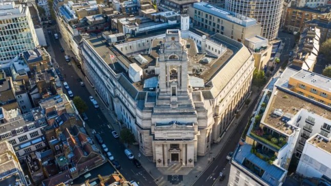 Freemason building in Covent Garden