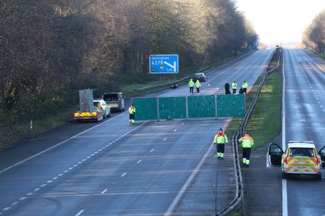 Police have cordoned off area, following an incident, A crime scene remains in place