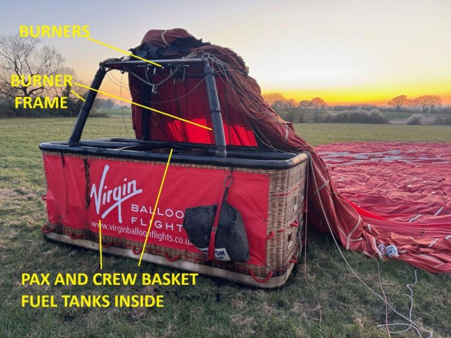Hot air balloon collides with power line Firefighters helped to give first aid and make the scene safe after a hot air balloon collided with power cables in Earls Colne this evening. Firefighters were called to a field near Newhouse Road, Earls Colne at 7pm after a hot air balloon had landed in a field after colliding with power lines. Credit Crown Copyright