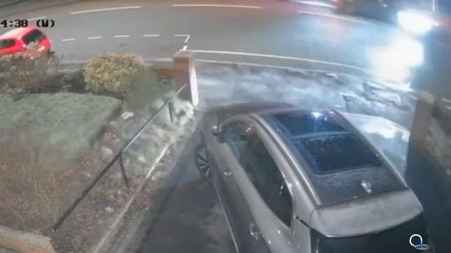 Four dead and five people injured after taxi and car crash